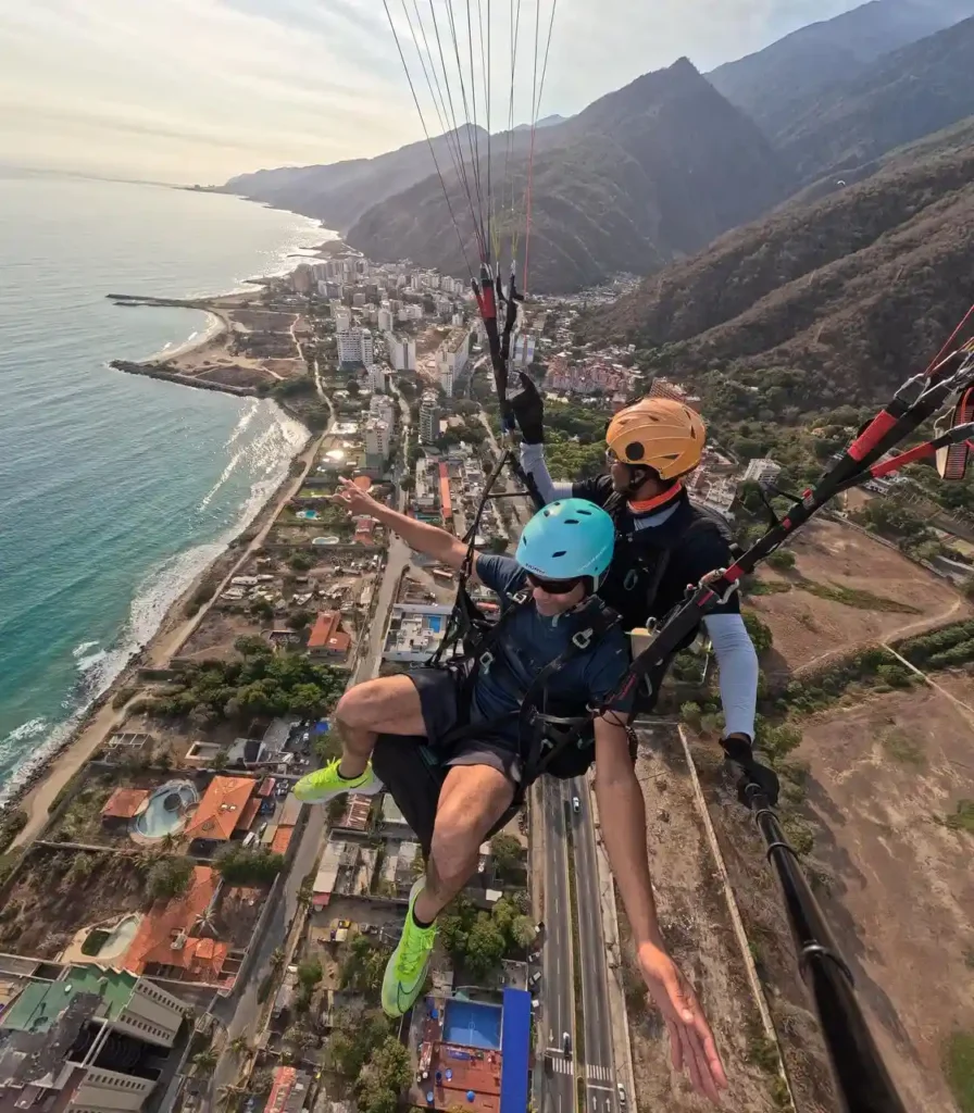 Vuelo en Parapente en La Guaira